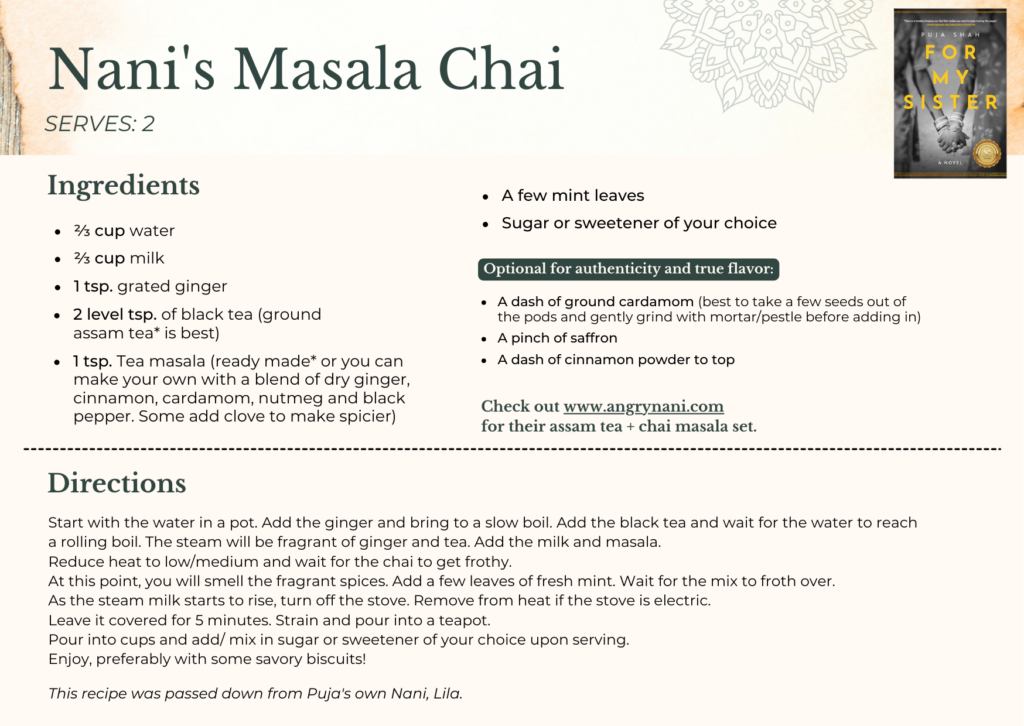 Nani's Masala Chai recipe